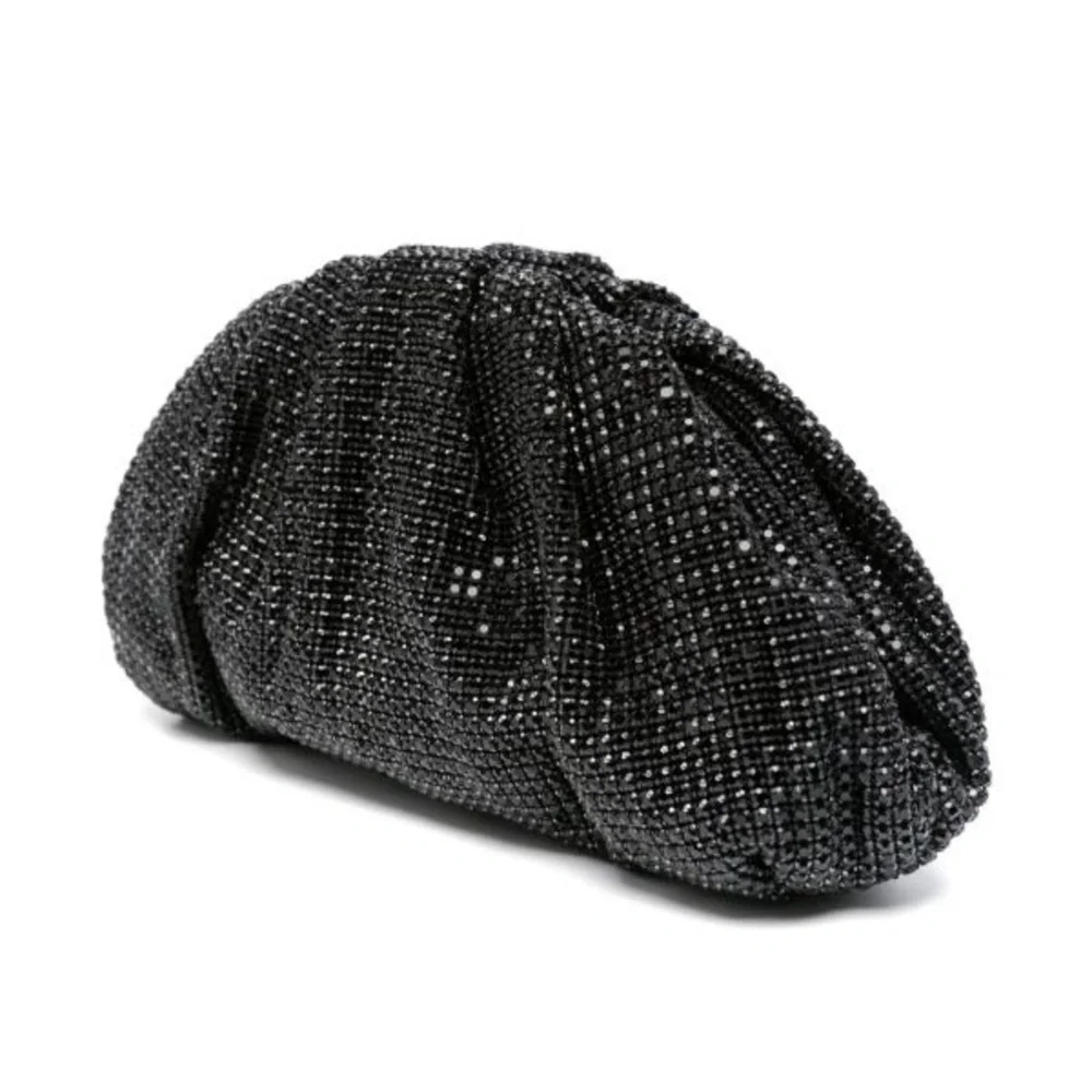 Cult Gaia Jaala crystal-embellished black clutch/crossbody Excellent Condition - Picture 4 of 5